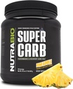NutraBio Super Carb, Cluster Dextrin & Electrolytes, 운동 연료, 성능 및 근육 회복, Cyclic Dextrin, Pineapple, 30 Sv에 대한 고급 캐비티 보충 분말