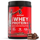 6 스타 호이 단백질 파우더 플러스 - Whey Isolate 분말, BCAA, 30g 단백질, 면역 지원 - 포스트 운동 보충 - 트리플 초콜릿, 1.8 파운드를 가진 근육 건물 & 회복 공식