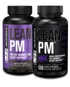 Jacked Factory Lean PM & Lean PM Max Night Time Fat Burner, 수면 보조 보충교재, & 남자와 여자를 위한 Appetite 억제제 (180의 캡슐)