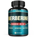 Satoomi 25in1 Berberine 보충교재 - Berberine Hcl - Ceylon Cinnamon - 우유 이틀 및 더 많은 것