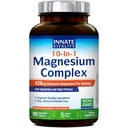 Innate Vitality 10-in-1 Magnesium Complex 960mg, Magnesium Glycinate, Citrate, Malate 및 더 많은, 수면, 소화, 에너지 지원, 90 Vegan Cap