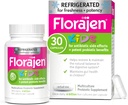 Florajen Kids Probiotics, Daily Gut Health & Immune Support Supplement, Constipation 및 Bloating Relief, 30 캡슐 (냉장)