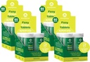 Amazing Grass Fizzy Green Tablets Superfood Lemon Lime : 산화 방지제 및 Alkalizing Green, 60 Count (Packaging May Vary)와 Green Superfood Water flavoring Tablet (패키지 4)