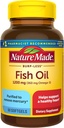 성격은 Burp 더 적은 물고기 기름 Omega 3 보충물, 1200 mg Softgels, 건강한 심장 지원을 위한 EPA DHA Omega 3 물고기 기름 보충교재, 60 Softgels, 30 일 공급