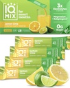 IQMIX Hydration Electrolyte Powder – 4in-1 Formula for Hydration, Mental Clarity, Mood 및 Recovery – Sugar-Free 음료 혼합, Keto, Magnesium L-Threonate, Lion’s Mane – 20 Count Lemon Lime