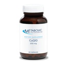 대사 정비 CoQ10 캡슐 - 비타민 C를 가진 200mg Coenzyme Q10 - 산화 방지제, 면역, 에너지 + 심장 혈관 지원 (60의 캡슐)