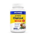 Enzymedica, 활성화 된 숯, 갑상선 가스 감소, 부유 & 소화, 자연 해독 지원, 60 조사