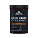 고대 영양 교원질 분말, 뼈 Broth 교원질, 초콜렛, 가수분해된 다 교원질 펩티드, 지원 피부 및 못, 합동 보충교재, 30 서빙, 18.6oz