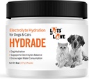 HydrADE 분말 - Dog & Cat Dehydration 용 Electrolytes - Dogs & Cats 용 수분 공급 - Love Pet Products (8 Oz)의 제비