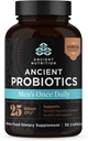 남자를위한 고대 영양 Probiotics, 고대 Probiotic Men's 한 번 매일 30ct, 소화 및 면역 지원, Bloating, 가스 및 변비 완화, 글루텐 무료, 슈퍼 푸드 혼합, 25 억 CFUs *