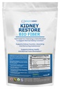 Bio Fiber, Kidney Cleanse Detox & Repair - 폐기물 제거, Kidney Health Supplement에 대한 Restorative Kidney Support & Kidney Supplement - Kidney Health에 대한 차 추가 - 2.5 LBS