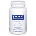 순수한 캡슐화 Ubiquinol-QH - 200 mg Ubiquinol - Coenzyme Q10의 활동적인 모양 - 심장 건강 & 에너지 대사 지원* - 산화 방지제 보충교재 - 60 Softgel 캡슐