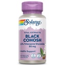 SOLARAY Black Cohosh Root Extract 80 mg | 일일 여성 건강 및 남성 지원 보충교재 | Non-GMO, Vegan & Lab Verified | 30 VegCaps