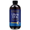 Rx Vitamins Ultra EFA Omega 3 Fish Oil for Dogs & Cats - 비타민 E, Biotin 및 아연과 심장, 뇌 및 관절 건강을 촉진 - 이치 구호, 개 쉐딩, 코트 건강을위한 액체 생선 기름 - 8 oz
