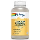 Solaray 칼슘 시트레이트 w / 비타민 D3 1000mg, 건강한 뼈 & 치아, 심장, 근육 & 신경 지원, 60 Serv, 240 VegCaps