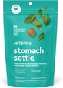 UpSpring Stomach는 Ginger, Lemon, Spearmint 및 B6를 가진 Occasional Nausea Relief/Upset Stomach를 위한 하락을 기울입니다. 최소한도 풍미 하락, 28 Ct (포장 May Vary)