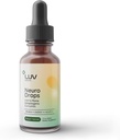 LUV Health Neuro Drops – 라이온의 Mane, Curcumin, Cordyceps & Reishi와 Nerve Pain Support & Joint Comfort – 미국 - 30 개봉
