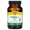 Omega-3 1000mg 물고기 기름 국가 생활 50 Softgel
