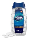 TUMS Ultra Strength Chewable Antacid Tablets for Heartburn Relief, Peppermint - 160 카운트