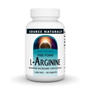 Source Naturals L-Arginine, 증가 된 Ciculation * 1000 mg 무료 양식 - 50 정제