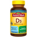 성격은 비타민 D3 1000 IU (25 mcg), 뼈, 이, 근육 및 면역 건강을 위한 비타민 D 보충교재, 100 Softgels, 100 일 공급을 만들었습니다