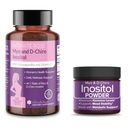 Ultimate Inositol Wellness Bundle에서 10 % 할인 - Myo-Inositol & D-Chiro Inositol 보충 캡슐 + Hormonal Balance 및 PCOS 지원 용 분말