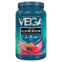 Vega 한 가지 영양 유기 - 20g 식물 기반 완두 단백질, 베리, 20 서빙, 비타민 A & C, 프로 바이오 틱스, 녹색, 채식, 케토, 글루텐 무료, 24.3oz (포장 월병)