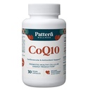 패턴 웰빙 CoQ10 - BioPerine® Black Pepper Extract 200mg Ubiquinone - 세포 에너지 및 활력 지원 - 비 GMO - 30 Vegan 캡슐 *