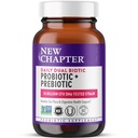 새로운 장 데일리 듀얼 바이오틱 프로바이오틱 + 소화 및 미생물 건강, 100 % Vegan, Soy Free, Non-GMO, 60 Count (2 Month Supply)
