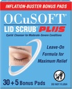 OCuSOFT 뚜껑 스크럽 PLUS 35 - 심한 상태에 모더레이트를위한 Pre-Moistened Leave-On Eyelid Wipes - 최대 구호를위한 Moisturizing Eyelid Cleanser - 35 조사