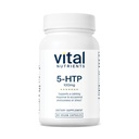 Vital Nutrients 5-HTP 100mg (5-hydroxytryptophan) | Vegan Serotonin Support Supplement* | 수면 및 스트레스 지원 | 5HTP 및 비타민 B6 | 글루텐, 데이리, 소이 프리 | 비 GMO | 60 캡슐