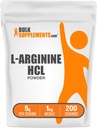 BulkSupplements.com L-Arginine HCl 분말 - Nitric 산화물 보충교재, Arginine 분말 - Unflavored & 글루텐 무료, 서빙 당 5g, 1kg (2.2 lbs) (1의 포장)