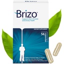 남자를위한 Brizo 전립선 건강 보조제 - Mens Urinary 건강을위한 초본 캡슐 - Frequent Urination 감소 - 1 개월 공급