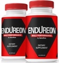 NutraRize (2 팩) Endureon 알약 - 남성의 에너지, 성능 및 일상 생활 웰니스를 돕는 프리미엄 성분을 가진 매일 지원 공식 | 쉬운 케이크 캡슐 (120 캡슐)