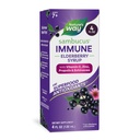 Nature's Way Sambucus Elderberry Immune Syrup, Elderberry 추출물 비타민 C 및 Immune Support*, Gluten Free, Vegetarian, 4 Fl Oz 용 Echinacea와 아연