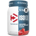 Dymatize ISO100 Whey Protein Powder Isolate, Strawberry, 단백질 25g, 5.5g BCAAs, 120 Cal 미만., 글루텐 무료, 1g 지방, 1g 설탕, 2g Carb (20 서빙)