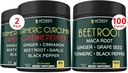 뭉치 7in1 심황 Curcumin & 6in1 양초 뿌리 캡슐