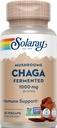 SOLARAY Fermented Chaga 버섯 1000 mg | 건강한 면역 기능 지원 | 30 인분 | 60 VegCaps