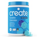 Men & Women, Boost Focus, Strength, Endurance, Anti-Melting Formula, Vegan, Gluten-Free, Non-GMO, 1.5g of Creatine for Gummy (Blue Raspberry, 90 ct)에 대한 Creatine Monohydrate Gummies 생성