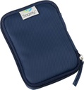 Sagely Navy Weekend Travel 3 Sagely Smart XL Weekly Pill 주최자 포드에 대 한 휴대용 의학 주머니 알약 가방