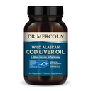 Mercola Cod Liver Oil, 1300 mg Per 서빙, 30 서빙 (60 캡슐), 다이어트 보충, 뇌, 뼈 및 관절 건강, 비 GMO, MSC 인증 지원