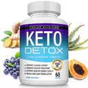 Toplux Keto Detox 알약 고급 클렌징 추출물 - 1532 Mg 천연 Acai Colon Cleanser 공식, Flush Toxins & Excess Waste, 남성 여성, 60 캡슐, 보충교재