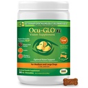 Ocu-GLO Cat & Dog for Eye Support - Lutein, Omega-3 지방산, 포도씨 추출물 & 산화 방지제 30 XL Chewables를 가진 크고 작은 애완 동물 배려를 위한 Chewable 시각 보충교재