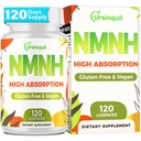 Sublingual NMNH 500mg (Dihydronicotinamide Mononucleotide) (120 서빙 당 NMNH 500mg) NAD 보충 우리는 나이, 노화 방지, 에너지, 면역, 초점 - 120 조사를 위해 NAD 수준을 밀어줍니다