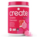 Creatine Monohydrate Gummies for Men & Women - Boost Focus, Strength, Endurance, Anti-Melting Formula, Vegan, Gluten-Free, Non-GMO, 1.5 Gram Creatine per Gummy (Watermelon, 90 ct)