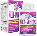 All-in-1 Multimineral Supplement Blend (Iron Free Formula) Multiminerals | Trace Minerals | 미네랄 복합제 | 90일 대량 공급 | 180 정제