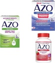 AZO UTI 통증 완화 번들 - AZO UTI 테스트 스트립 3ct, AZO Urinary 통증 완화 최대 강도 24ct, AZO Cranberry Pro 보충 100ct