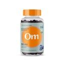 Om Mushroom Superfood Relax Gummies – 28 서빙 – Blueberry Reishi & Ashwagandha Gummies for stress Relief, Relaxation & Mood Support