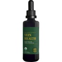 Global Healing Plant-Based Vein Health Liquid Vegan Supplement Drops to Support Blood Flow & Circulation, 건강한 다리를위한 스파이더 및 Varicose Veins와 도움말 - 유기 말 밤 뿌리 - 2 Fl oz