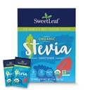 SweetLeaf Organic Stevia Powder Packets - Stevia 잎 추출물, 인공 감미료 첨가제, 설탕 무료, Keto Friendly, Non GMO, 글루텐 무료 - 70 Packets (팩 1)